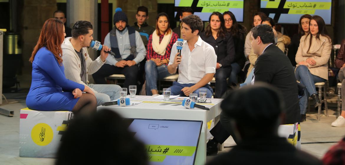 Diskussion in Bizerte, Tunesien zum Thema: Warum wollen junge Leute Tunesien verlassen? Copyright Deutsche Welle.