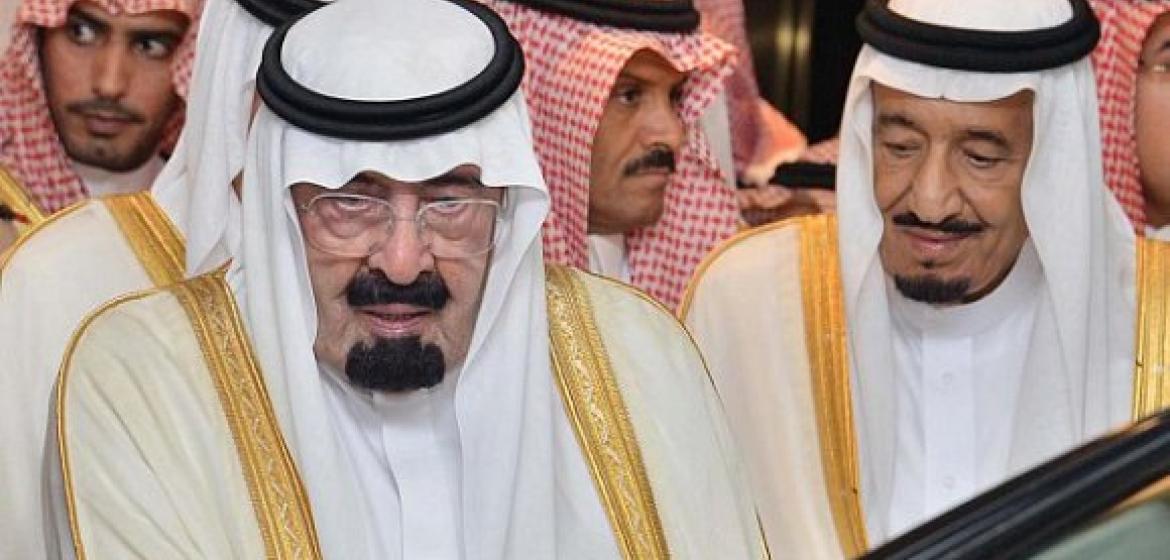 Der König und sein Nachfolger: Abdullah ibn Abd al Aziz al-Saud (links) und sein jüngerer Bruder Salman. (CC BY-SA 2.0) 