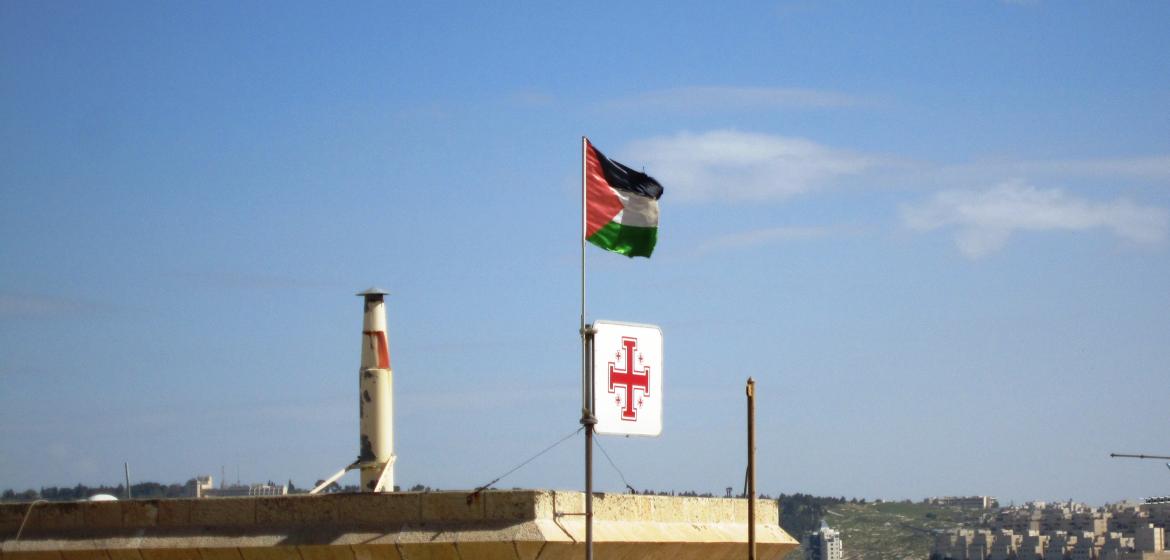 In Bethlehem, people try to solve their conflict through traditional ways. Source: https://commons.wikimedia.org/wiki/File:Bethlehem_city_view_-_3.JPG 