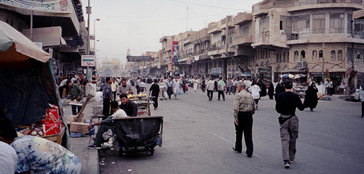 Straßenszene in Bagdad. Foto: flickr/jeff werner