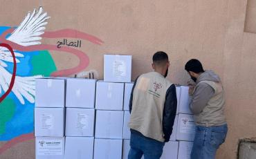 Nothilfe im Libanon. Foto: Basmeh & Zeitooneh (privat)