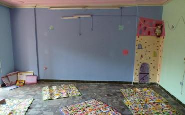 Der Raum des Vereins für Aktivitäten mit Kindern bleibt leer. Foto: FoS