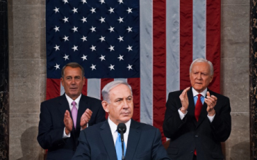 Liebt den großen Auftritt: Netanjahu vor dem US-Kongress Foto: Wikicommons/Public Domain