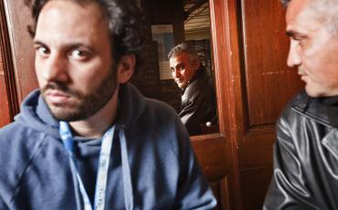 Guy Davidi und Emad Burnat; Foto: Kino Lorber, Inc