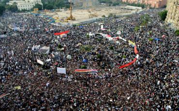 Das "Herz der Revolution": Der Tahrir-Platz in Kairo. Photo: Lilian Wagdy/Flickr (https://www.flickr.com/photos/lilianwagdy/6361698787/, CC BY 2.0)