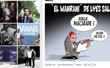 Screenshot der Facebookseite von "L'oranais": Hier ist Kritik noch möglich.