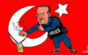 Illustration: Carlos Latuff. Bildquelle: https://twitter.com/latuffcartoons?lang=tr