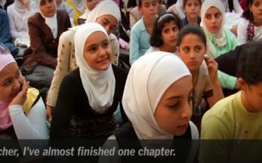 Ausschnitt aus dem Film "The Light In Her Eyes", einem Portrait über die Lehrerin und Predigerin Houda al-Habash