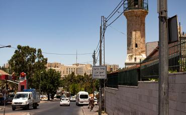 Der ostjerusalemer Stadtteil Sheikh Jarrah, der im Zentrum der Proteste steht. Foto: dis:orient