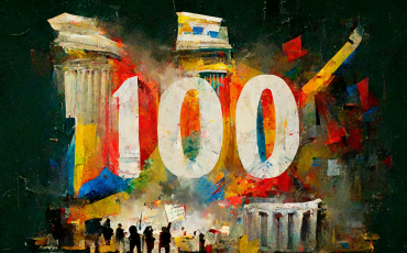Israels Regierung nach 100 Tagen im Amt. Bild: Claire DT/KI