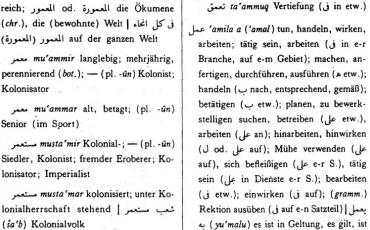 Für die Eroberungspläne der Nazis verfasst, für die Arabistik bis heute unverzichtbar – das Standardwörter-buch von Hans Wehr. (Quelle: Privatfoto)