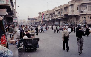 Straßenszene in Bagdad. Foto: flickr/jeff werner
