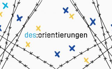Hinter Gittern: Auch in Deutschland drohen kurdischen Aktivist:innen Haftstrafen, insbesondere auf Grundlage des §129b Strafgesetzbuch. Illustration: Kat Dems