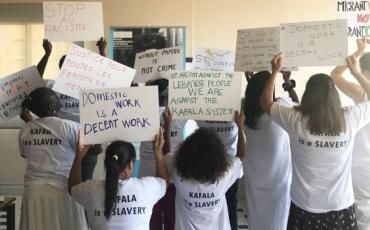 photo: The Alliance of Migrant Domestic Workers in Lebanon, https://www.facebook.com/TheAllianceOfMDWsLeb/