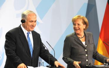 Gut lachen? Premierminister Netanjahu und Kanzlerin Merkel. Photo: Israelisches Außenministerium/Moshe Milner (CC-BY-NC-2.0)