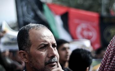 Demonstration von DFLP und PFLP. Foto: flickr/Mustafa Hassona