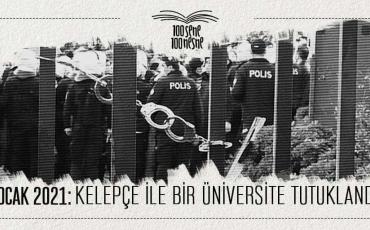 January 4th 2021: A university in handcuffs. Source: 100sene100nesne https://twitter.com/100sene100nesne/status/1346526177809338371?s=20 