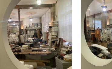 Azzedine Alaïas Atelier inmitten von Paris. Foto: Claire DT.