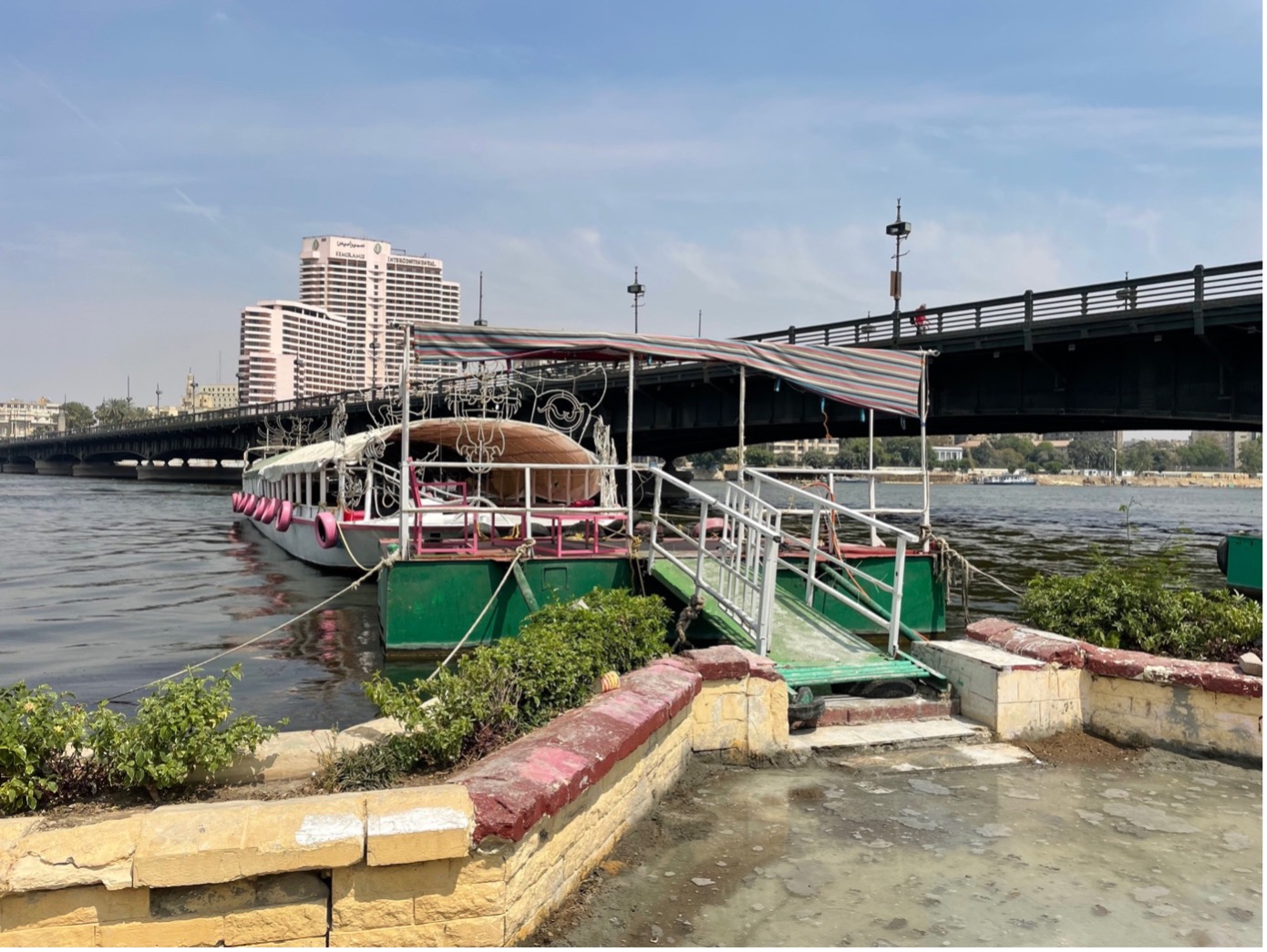 Einer der letzten öffentlichen Parks am Nil, auf der Insel Zamalek. Foto: Iman Fritsch