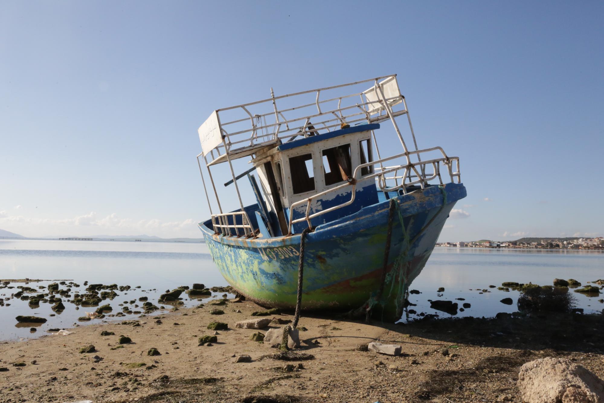 Von Tunesien aus wagen viele Migrant:innen die lebensgefährliche Überfahrt über das Mittelmeer. Foto: Malek Khemiri.