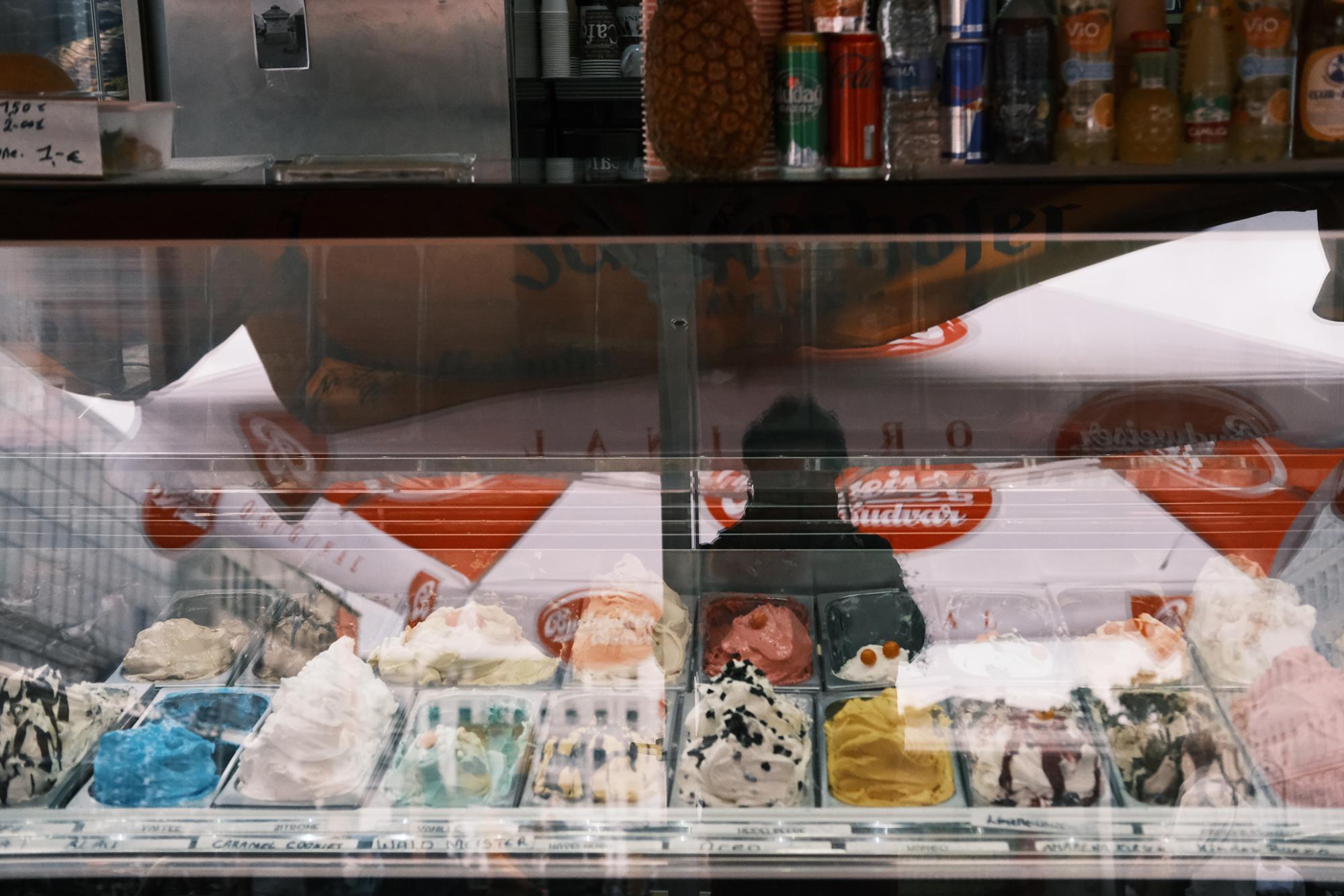 Ice Cream Shop in Hermannplatz. Photo: Wael Eskandar