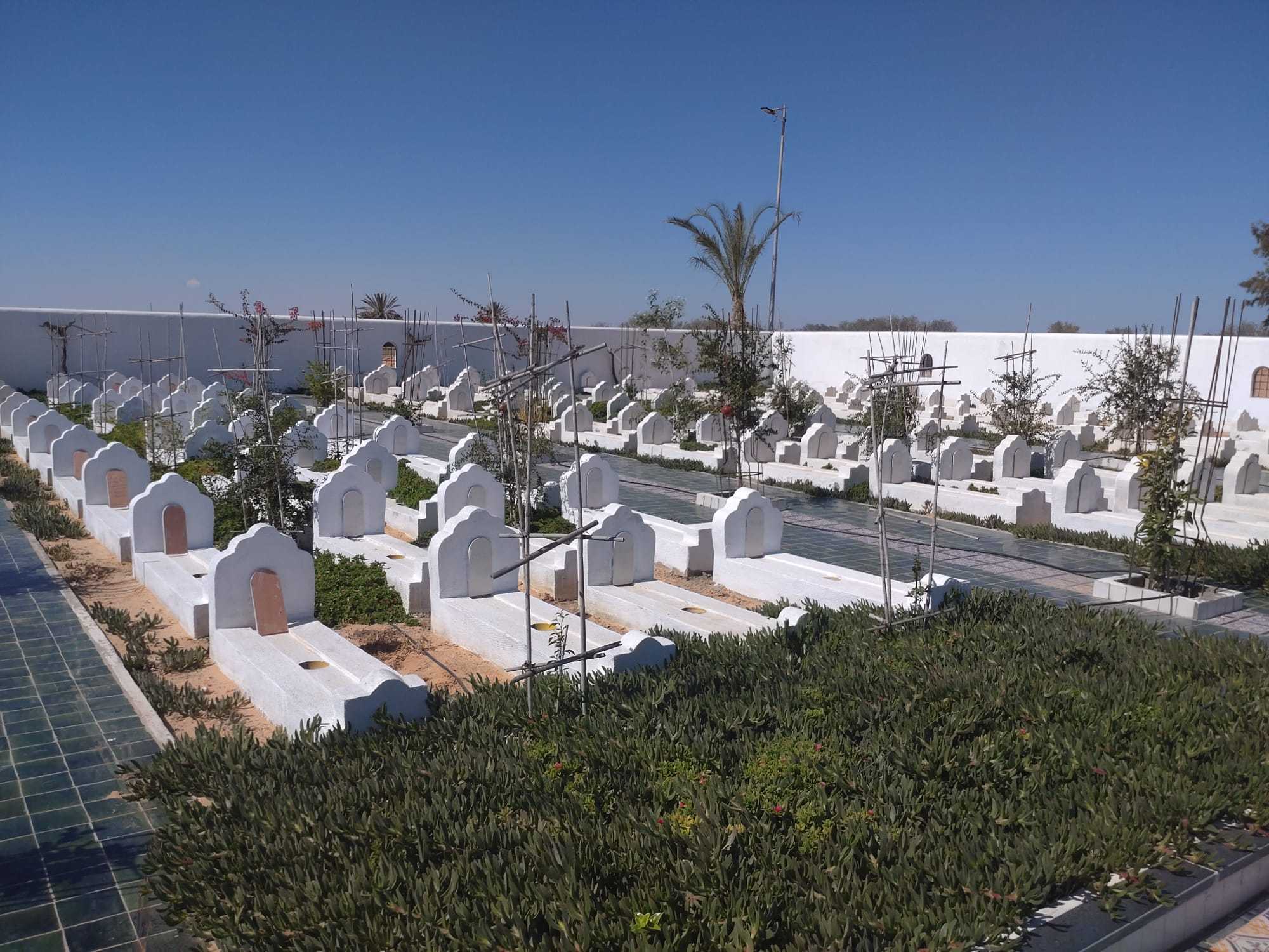 Der Friedhof der Unbekannten in Zarzis, Tunesien. Foto: Vanessa Barisch